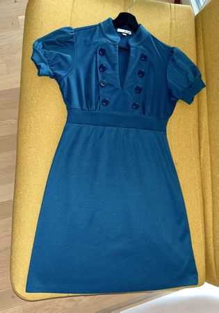 Robe bleue - chic et comfortable