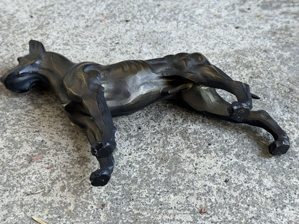 Statuette: Schöne Figur DEUTSCHE DOGGE Bronzeguss  – Usato da Konolfingen venduto da petzipetz 2