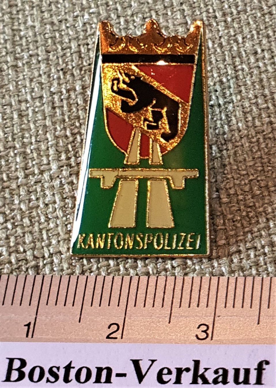 Placchette & Badge: E218 - Pin Autobahn Kantonspolizei Bern – Usato da Reinach BL venduto da Boston-Verkauf 2