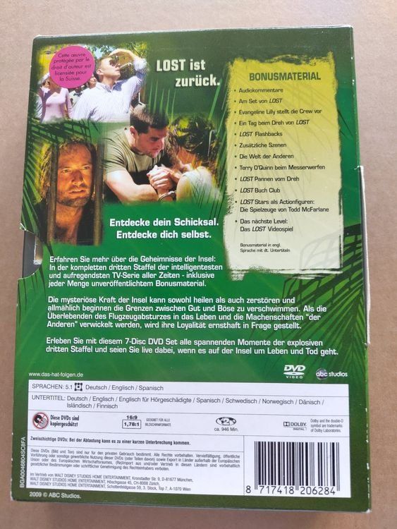 Tutti i DVDs: Lost - Staffeln 2 - 4 komplett – Usato da Unterkulm venduto da klarton 4