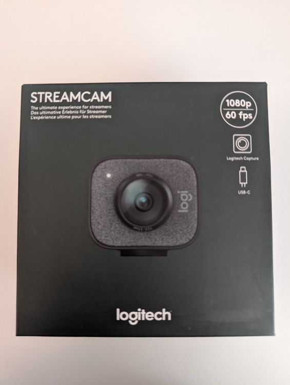 Logitech StreamCam 1080p Webcam - USB-C (Neu und originalverpackt) in ...