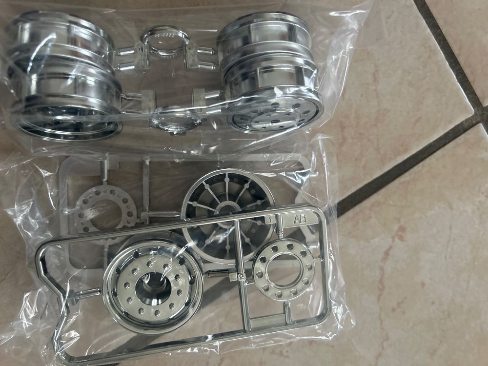 Tamiya 300051237 - M-CHÂSSIS 11-Speichen Jantes Blanc (4