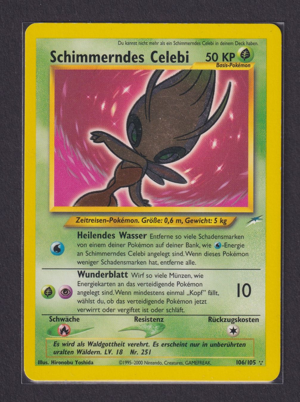 Pokémon Carte collezionabili: Pokémon: Schimmerndes celebi - 106 - EN - EX – Nuovo (secondo la descrizione) da Stans venduto da PokeStore_MY