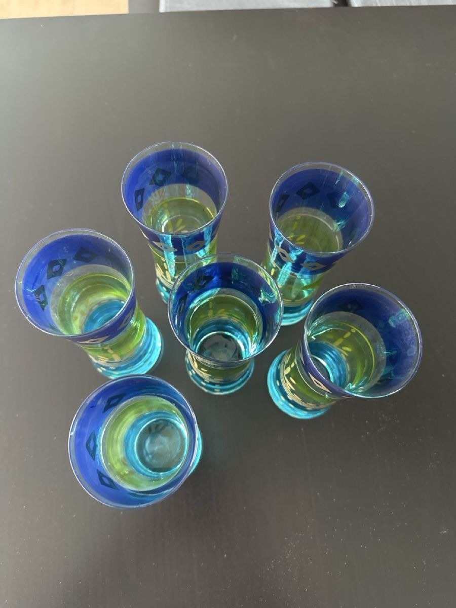 Bicchieri: Set 6 Leonardo Vintage Trinkgläser – Usato da Immensee venduto da hgk_5ltd 1