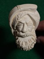 Meerschaumpfeife ungebraucht geschnitzter Sultan