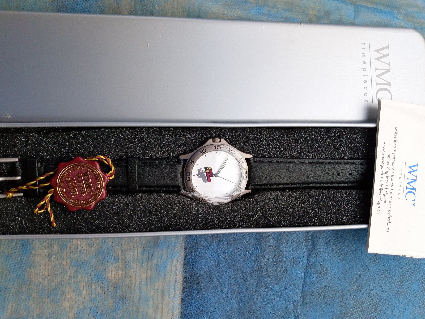 Swiss Orologi: WMC Quartz  Armbanduhr mit Pferdesujet – Nuovo e nell'imballaggio originale da Rüegsauschachen venduto da wysshp01 1