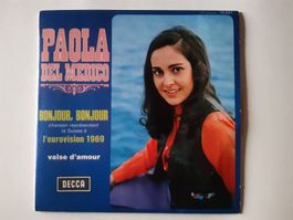 Paola Del Medico - Bonjour, Bonjour (7")