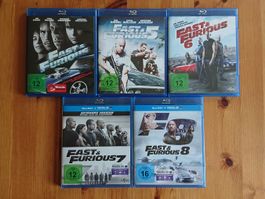 FAST & FURIOUS 4 bis 8 auf Blu-Ray