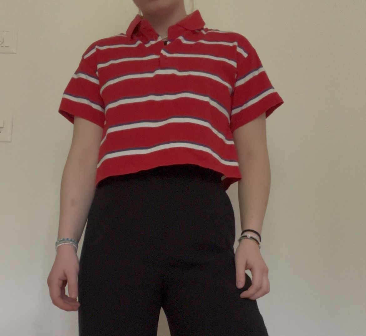 Bershka Top: Crop Top gestreift – Usato da Zuzwil SG venduto da dieschnellemichelle 2