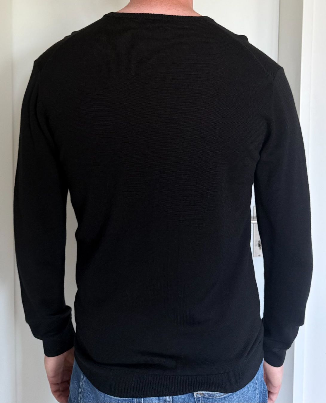 Lana: Schwarzer Pullover 100% Merinowolle (Grösse M) – Usato da Birmensdorf ZH venduto da alb_2blb 1