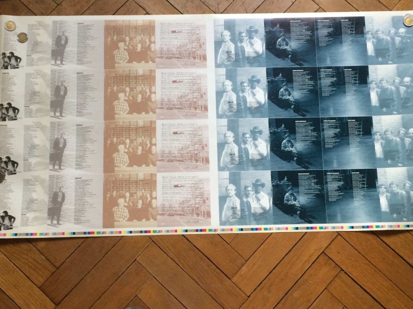 Poster & Bilder: SPRINGSTEEN uncut sheet greatest hits booklet inner pages #2 – Gebraucht aus Vezia von Aquarius_Age