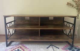 TV-Möbel / Lowboard Industrial-Look 120 cm – mit viel Staura