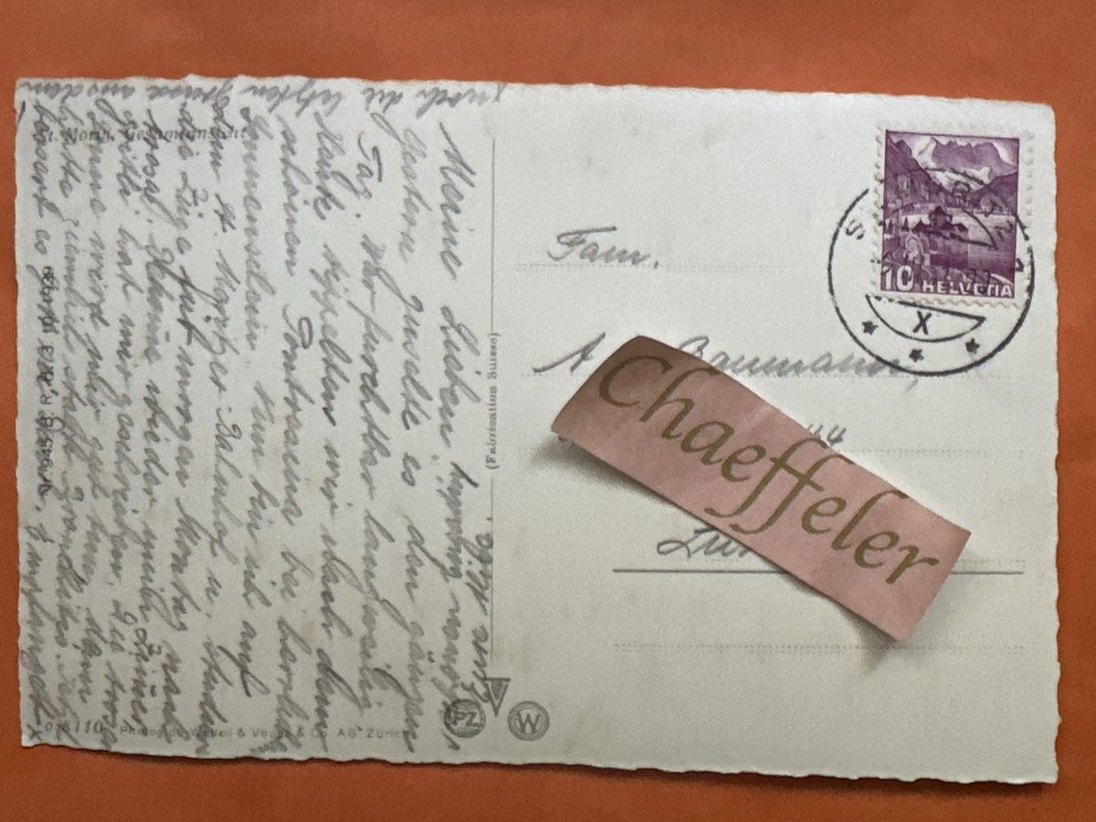 Cartes postales: Ansichtskarte 1941 Davos guter Zustand – D'occasion à Zürich par Chaeffeler 1
