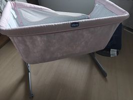 Chicco Next2Me Dream Side Sleeping Crib - Pink - VGC