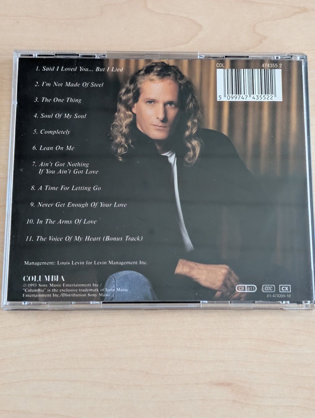 CD: Michael Bolton - The One Thing – Usato da Spiez venduto da Crazyduck 1