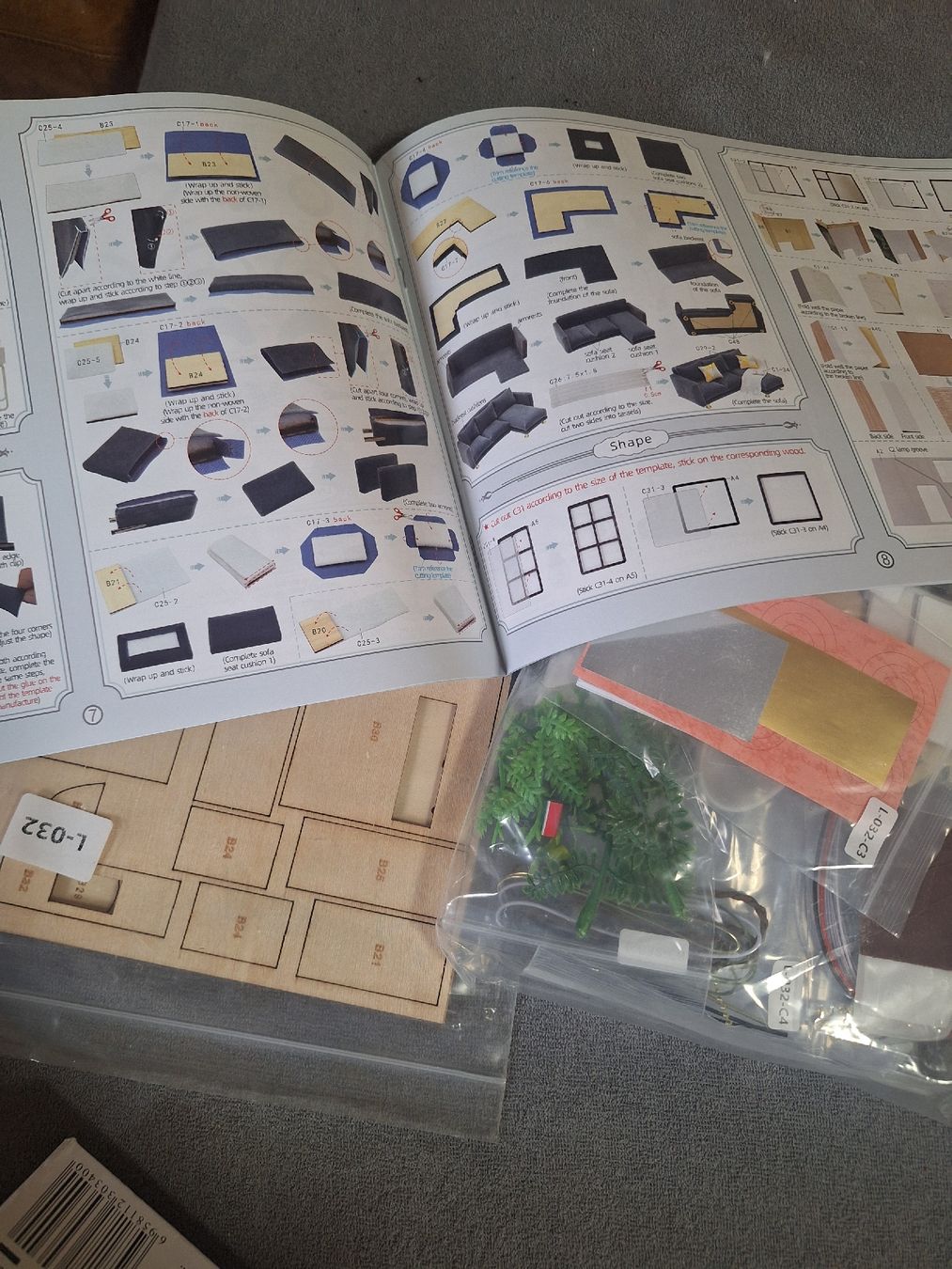 Kits de montage: Modellbau Miniatur Haus mit Led – D'occasion à Stansstad par saschaz88 3