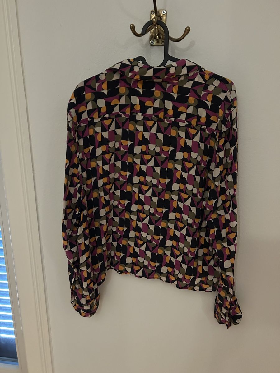 Camicette: Gemusterte Seidenbluse, Monoprix, Gr. 46  – Usato da Luzern venduto da bettygreen 1