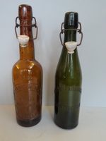 2 alte Bierflaschen Flaschen sind ungereinigt