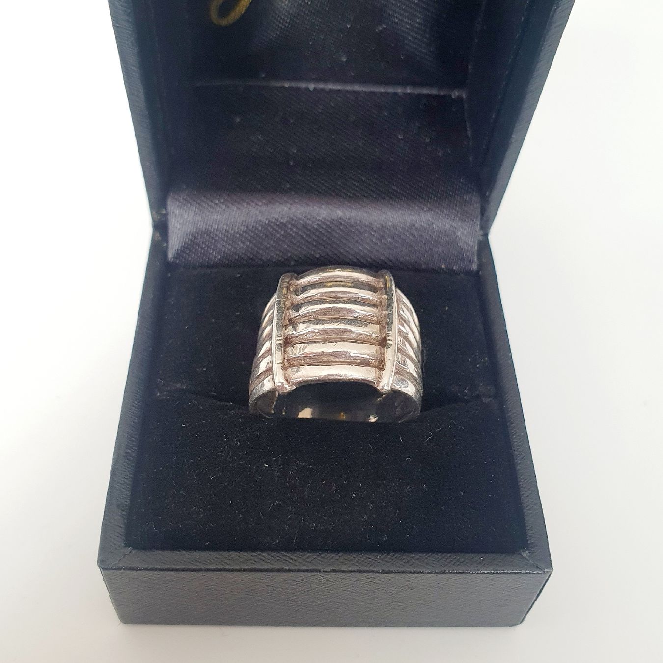 Anelli: Silberring 925 breites Design Gr 17,2 mm – Usato da Kreuzlingen venduto da Wunderkiste123 2