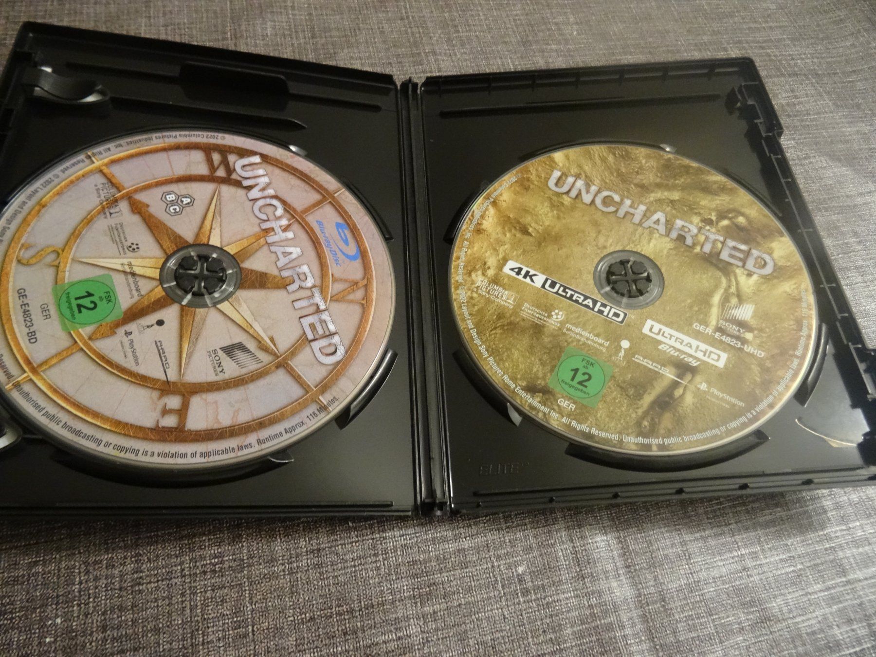 Tutti i DVDs: Uncharted 4K ULTRA HD UHD + Blu-ray – Usato da Olten venduto da Disc-Verkauf 1