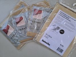 4 Rutschsichere Teppichunterlagen NEU