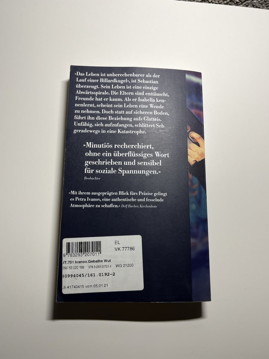Libri: Petra Ivanov "Geballte Wut" – Usato da Gommiswald venduto da diegoe_ 2