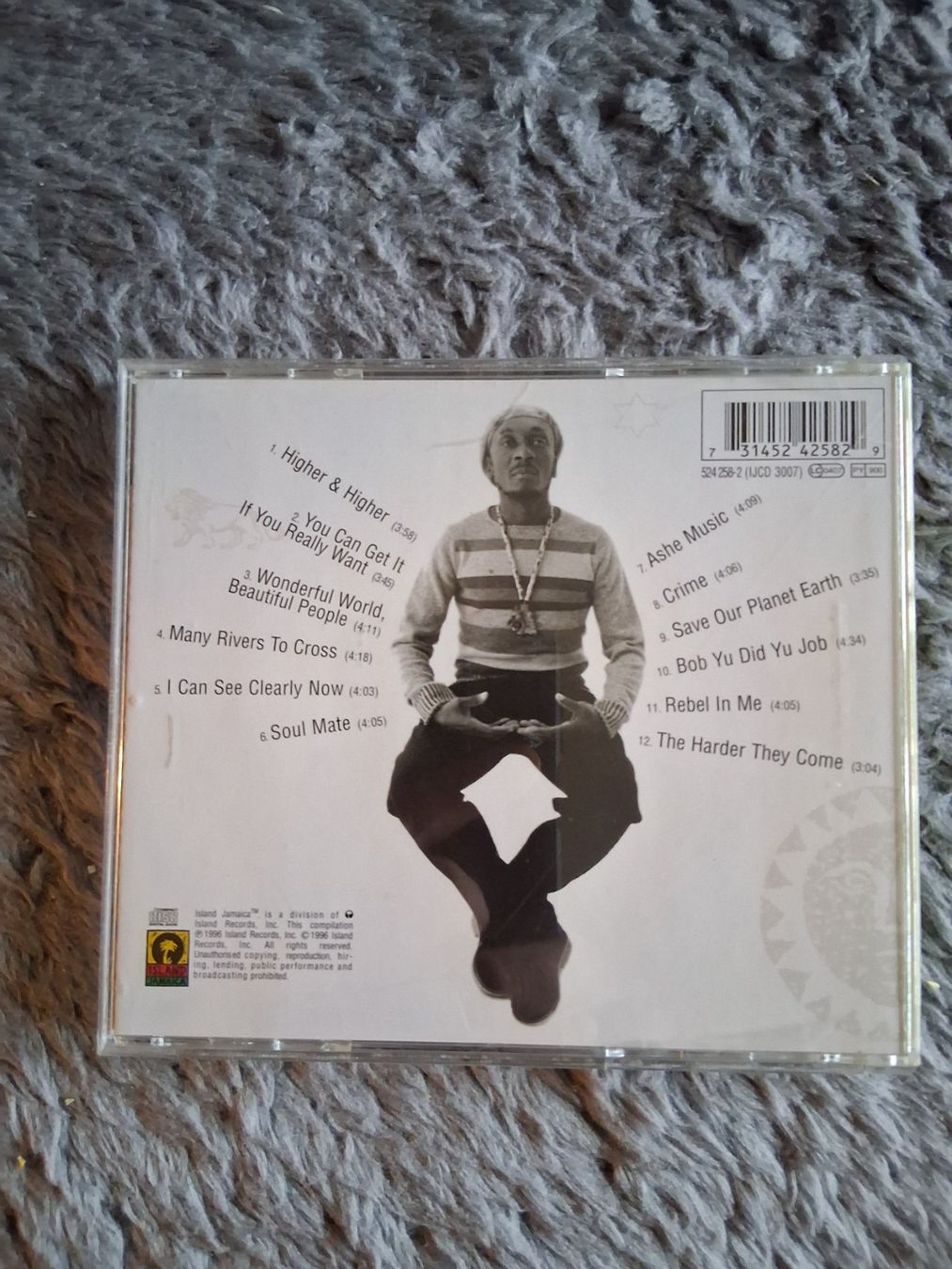 CD: JIMMY CLIFF      HIGHER & HIGHER     CD – Usato da Wetzikon ZH venduto da Ramones01 1