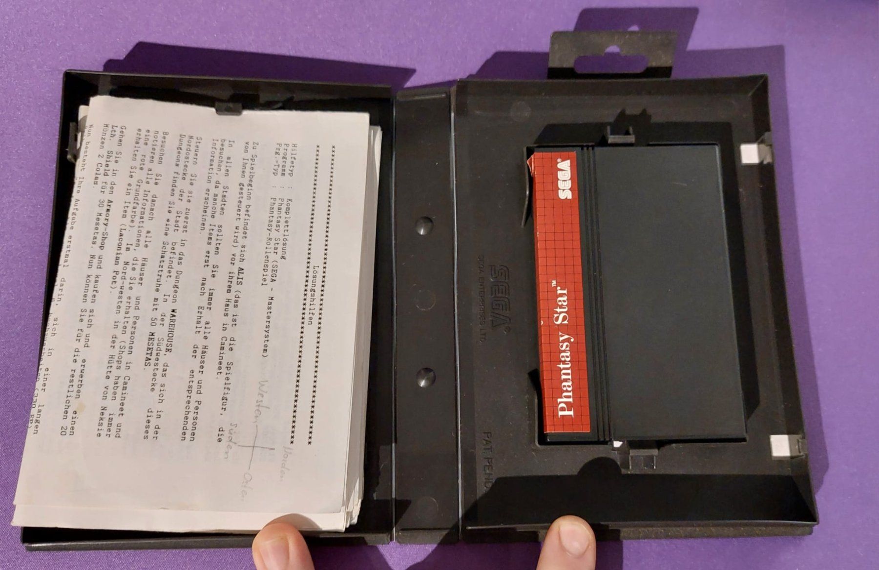 Sega Spiele: Phantasy Star Sega Master System – Gebraucht aus Bichelsee von Kompiuter 2