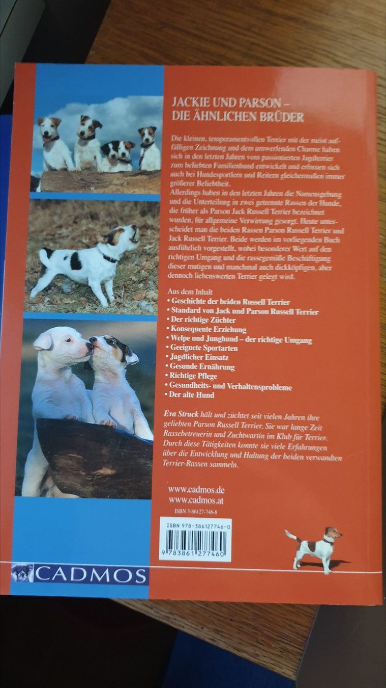 Libri: Parson und Jack Russell Terrier v.Eva Stuck – Nuovo (secondo la descrizione) da Aefligen venduto da Akoni 1