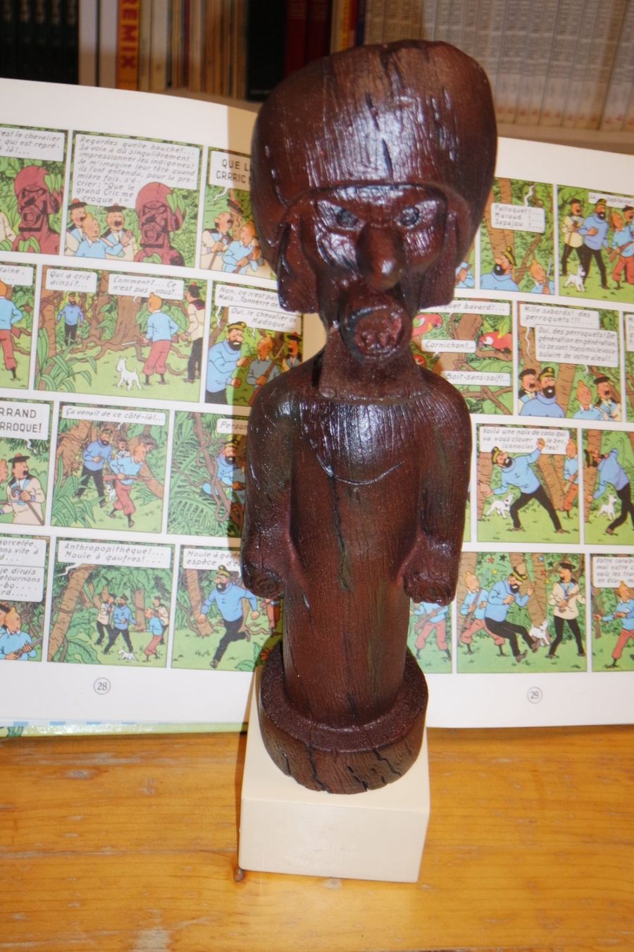 Statuette: TINTIN, STATUETTE DU CHEVALIER DE HADDOCK – Usato da Avenches venduto da WEBHobby