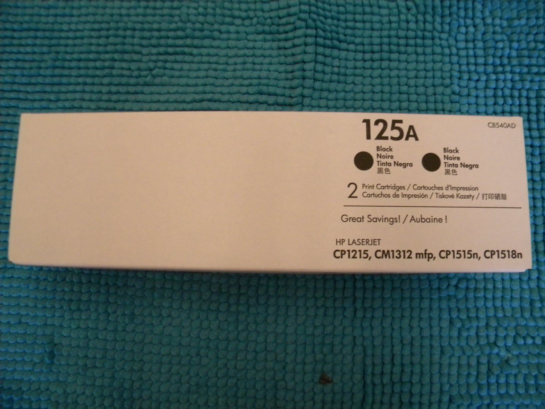 Hewlett Packard Cartucce per stampanti & toner: CB540A  125A – Nuovo e nell'imballaggio originale da Bühler venduto da Wini100