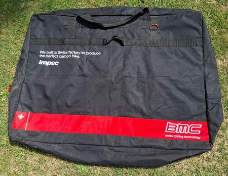 BMC Fahrradtasche schwarz Transporttasche Zustand gut