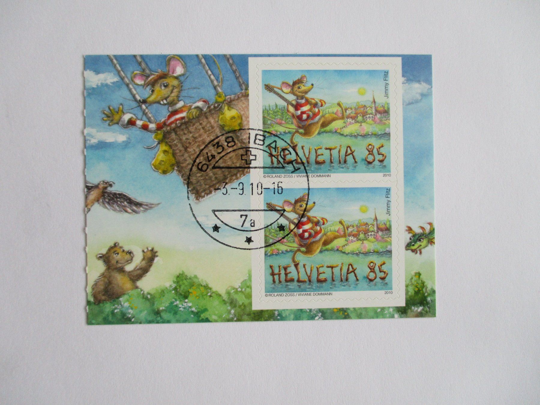 Tutti i francobolli: Voll Ort Ersttagsstempel 6438 Ibach – Usato da Langnau b. Reiden venduto da Aktuell88