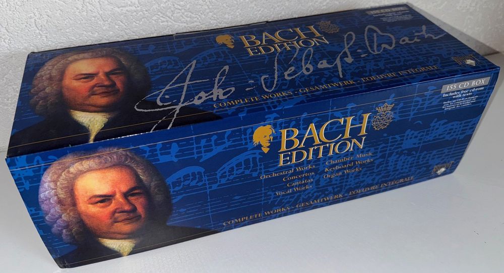 Bach, coffret de l'oeuvre intégrale complète, 155 CD (Neuf (Voir ...