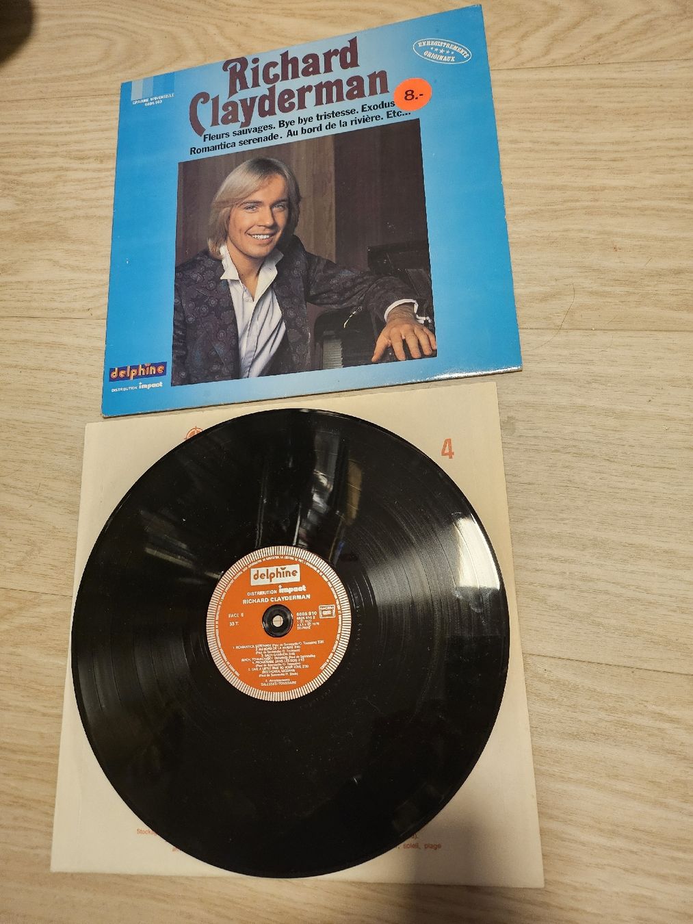 Dischi in vinile: Disque Vinyle Richard Clayderman - Fleurs Sauvages – Usato da La Joux FR venduto da car_ck96 1