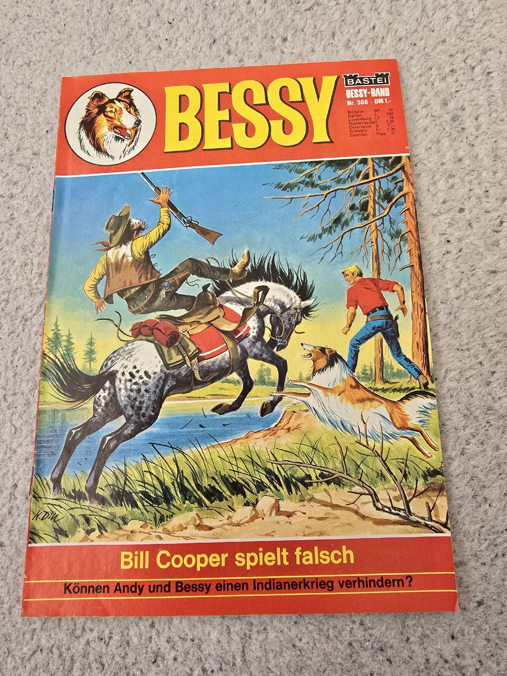 Fumetti: Bessy Heft Nr. 386 – Usato da Oberentfelden venduto da Giants