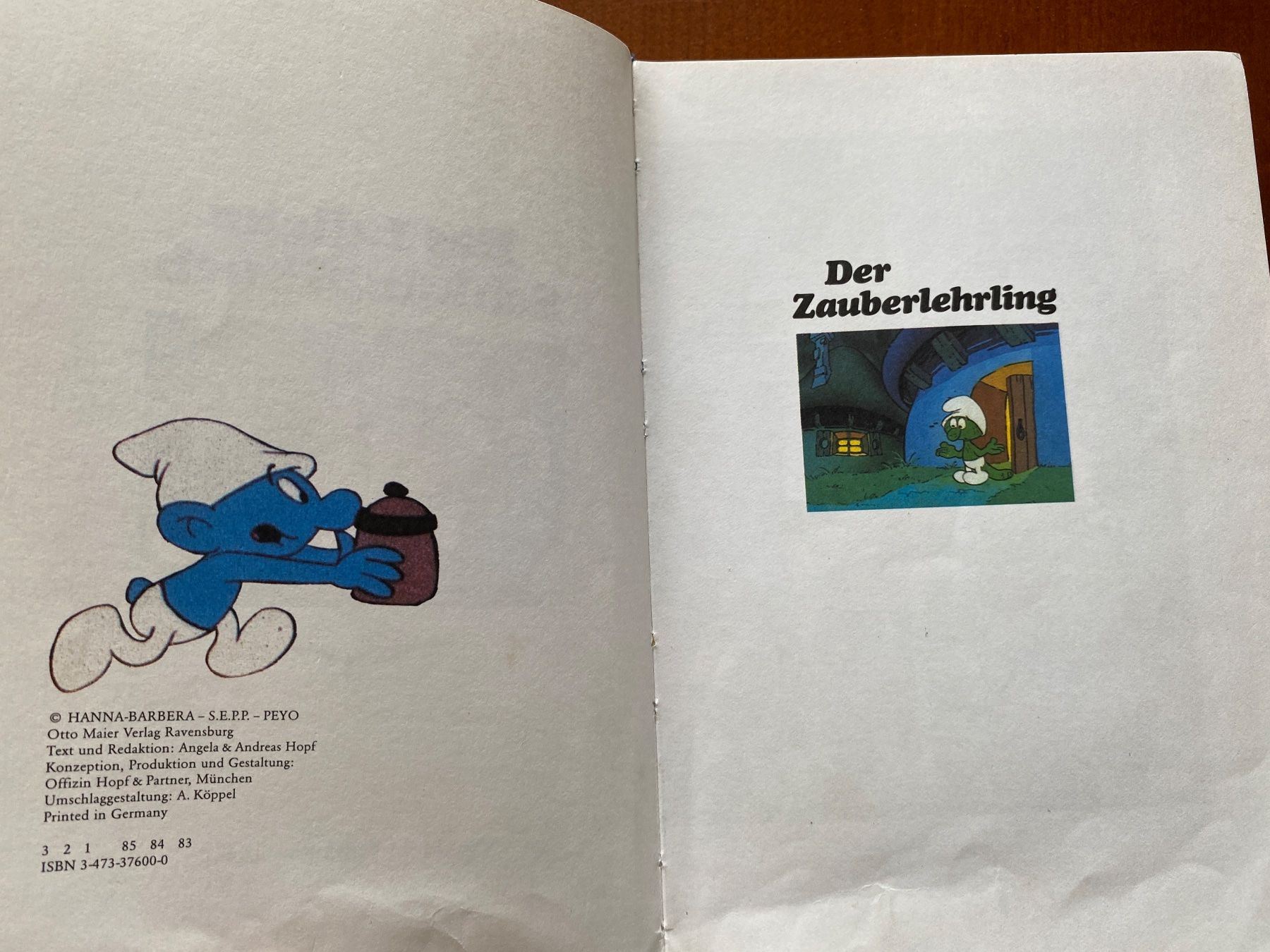 Bücher: Das 1. - Erste - dicke Schlumpfbuch 1985 – Gebraucht aus THERWIL von Fcbbasel 1