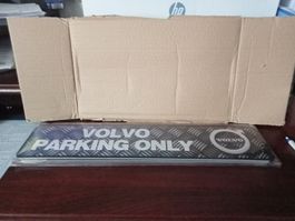 Blechschild-VOLVO-PARKING ONLY
