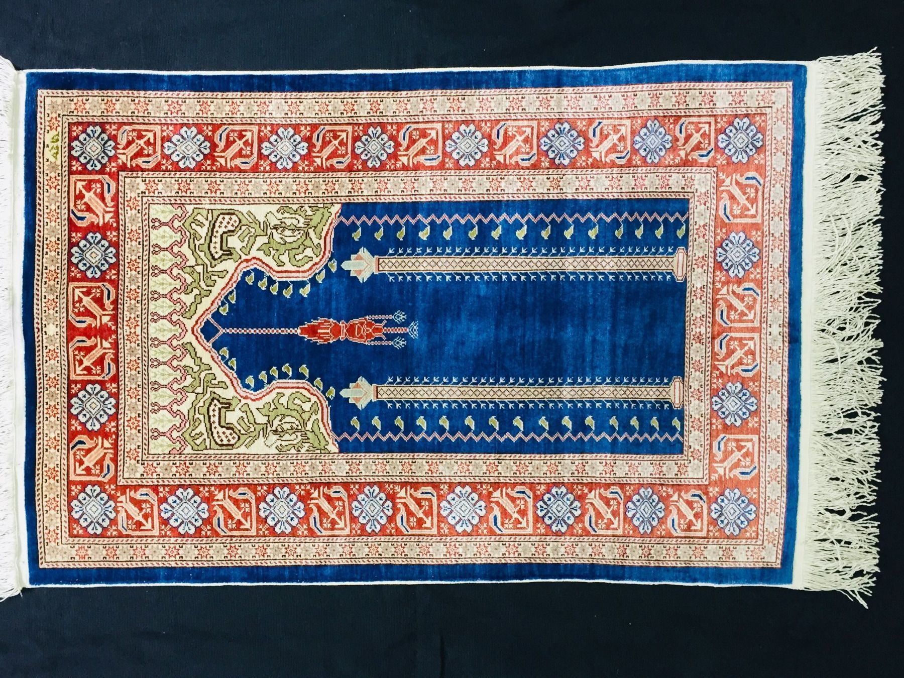Tappeti: Vintage Hereke Teppich 100% Seiden – Usato da Schaffhausen venduto da vintageville 3