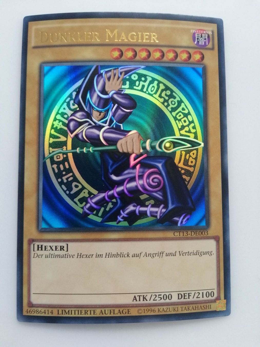 Yugioh Carte collezionabili: Dunkler Magier Ultra-Rare Mint – Nuovo (secondo la descrizione) da Boswil venduto da ShoppingCenterCity 1