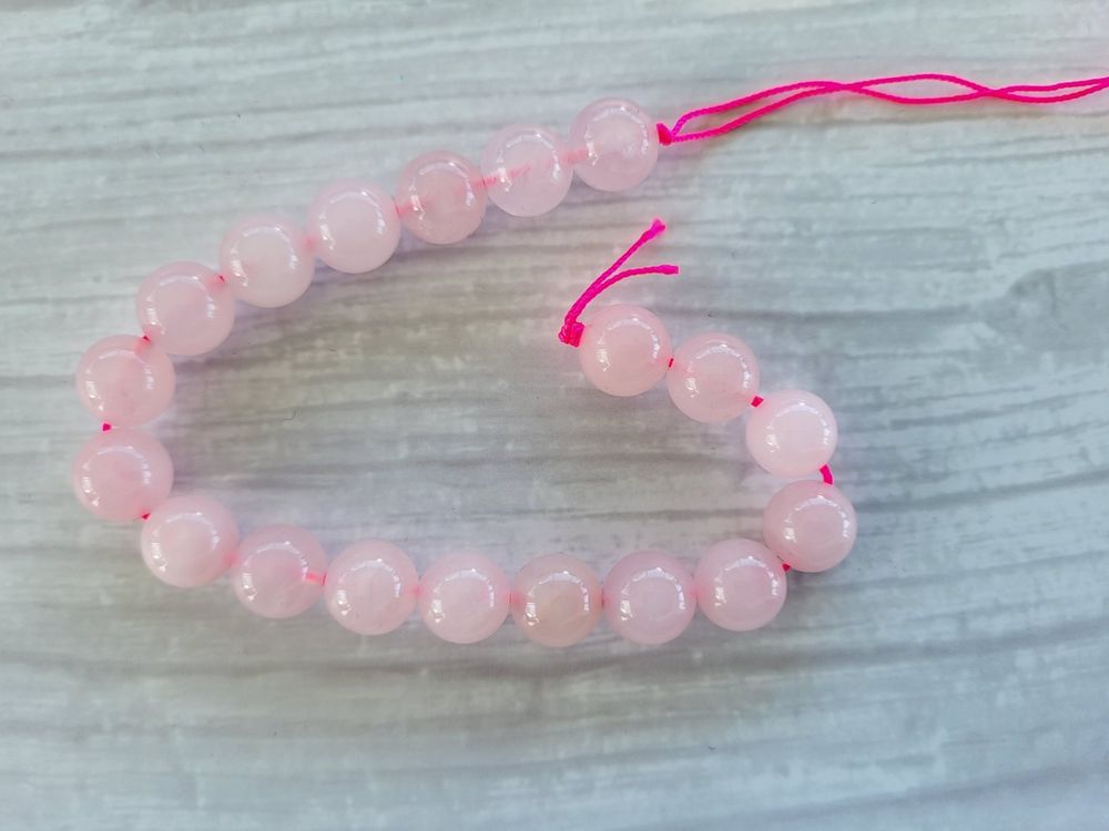 Ein Strang 10 mm Rosenquarz (Neu und originalverpackt) in Knutwil für ...