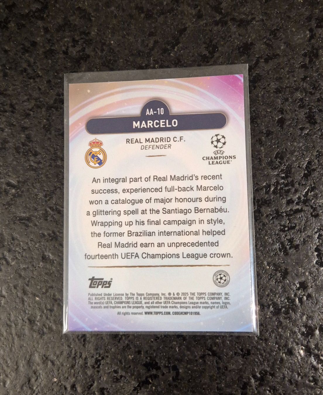 Topps Sammelbilder & Trading cards: Marcelo /75 - Real Madrid - Topps – Neu (gemäss Beschreibung) aus Burg AG von Danoe 1