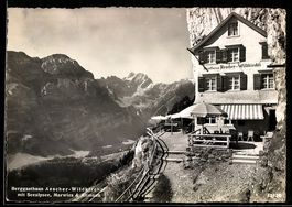 Aescher-Wildkirchli, Berggasthaus mit Se