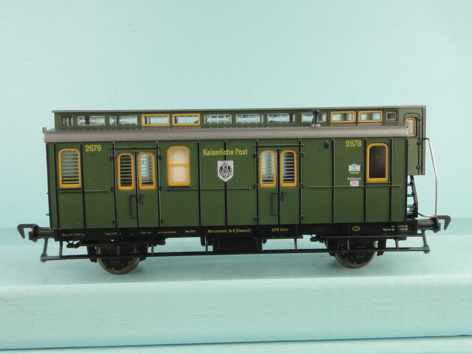 Fleischmann Modellini di ferrovie: Fleischmann 5811 Kaiserliche Post , NEU – Usato da Bülach venduto da cann11 1