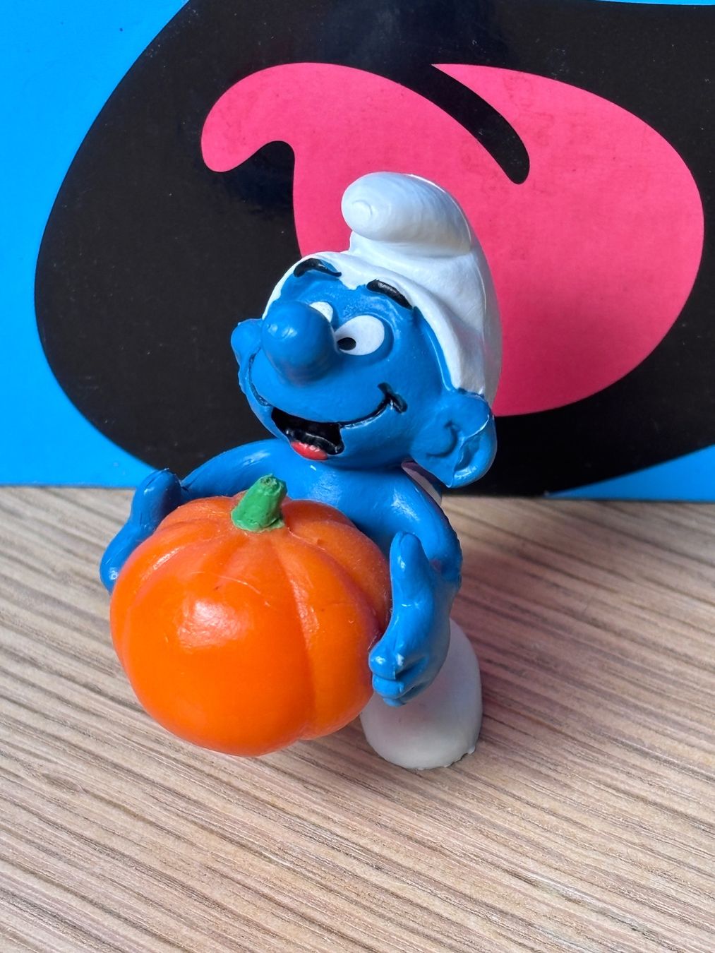 Schleich Statuette: Schlumpf mit Kürbis – Usato da Lyss venduto da Duckszone