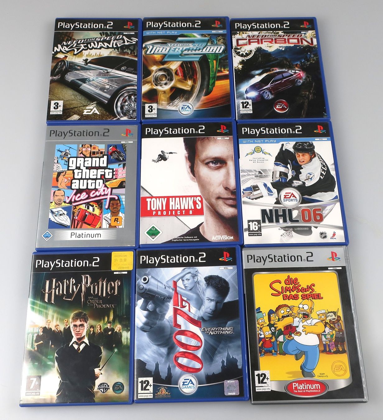 Giochi: PlayStation 2 Game Sammlung (9 Spiele) – Usato da Volketswil venduto da brockipfannenstil