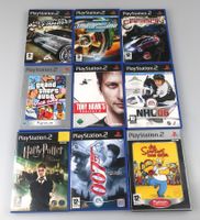 PlayStation 2 Game Sammlung (9 Spiele)