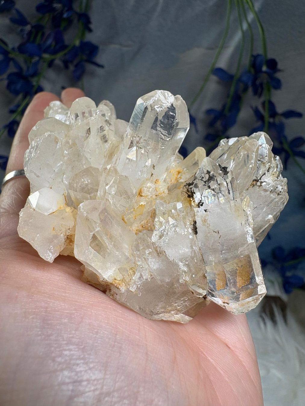 Minerali & Pietre curative: Laotischer Clear Quartz Cluster – Nuovo (secondo la descrizione) da Neuheim venduto da m.hald 1