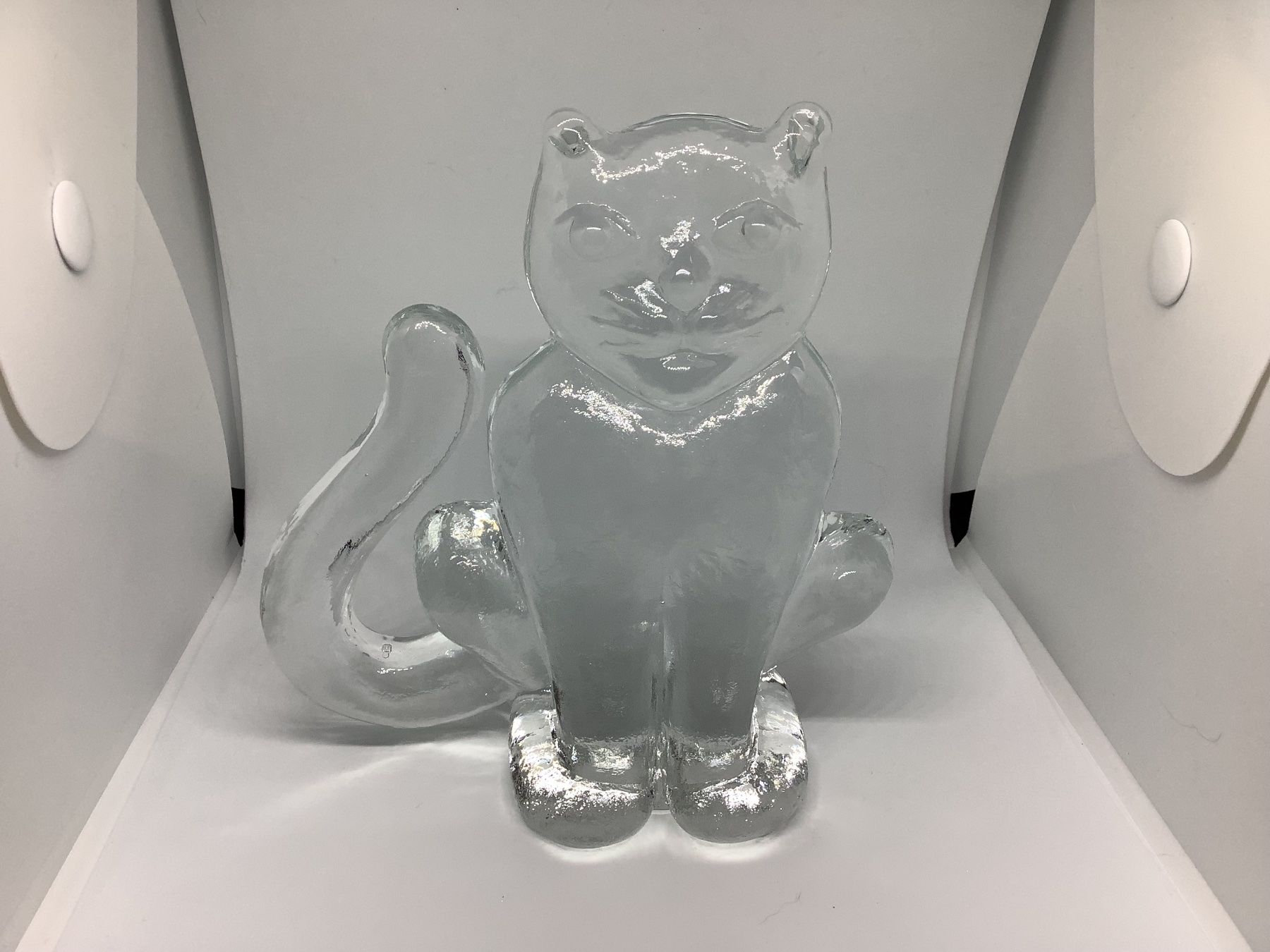 Sculture & Statue: Chat Kosta Boda – Usato da Chancy venduto da Capu19