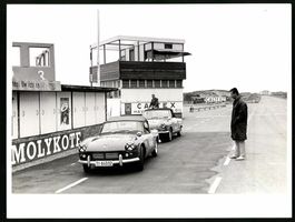 Fotografie Zandvoort, Auto Triumph Spitf